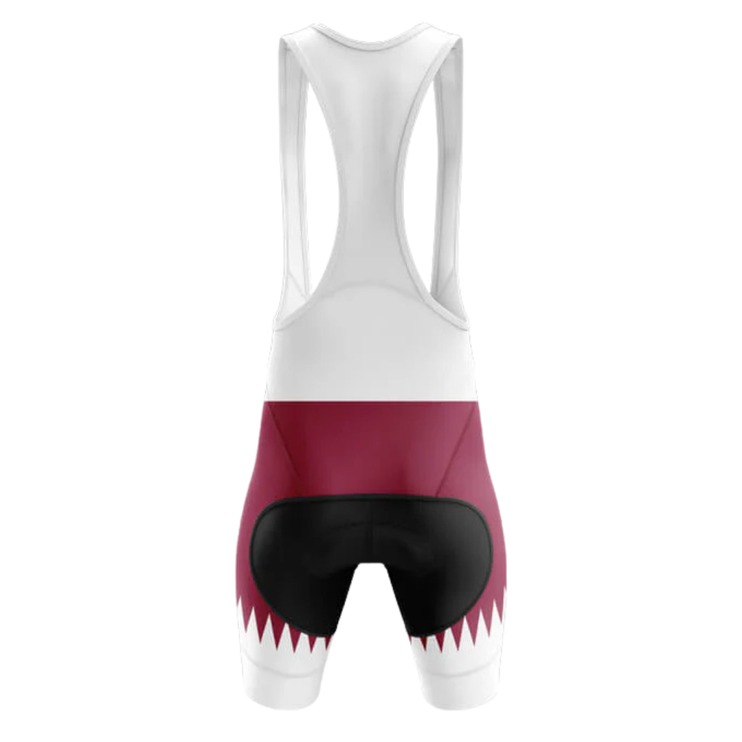 Qatar "Rush" Cycling Bib Shorts