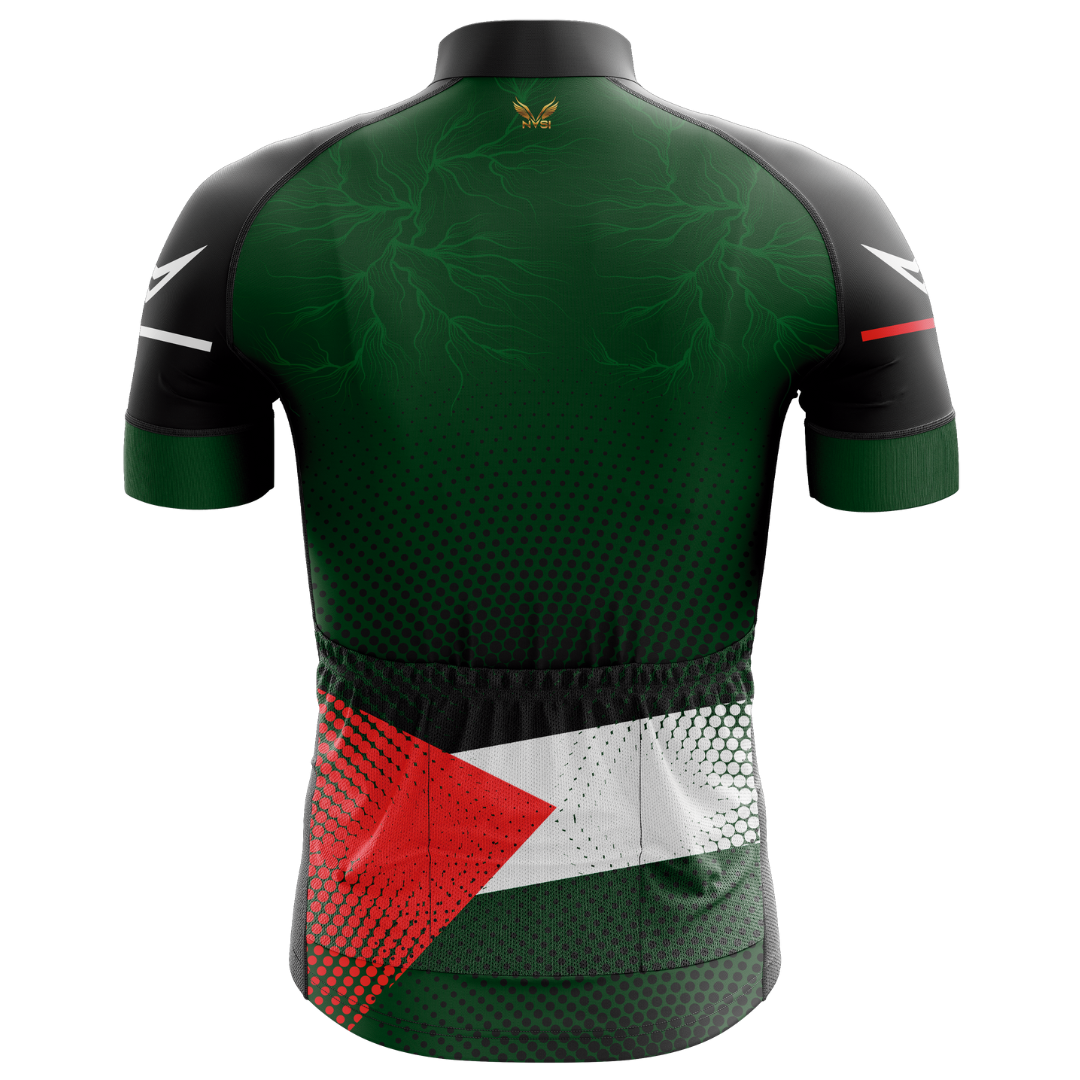 Palestine "Defiant" Short Sleeve Cycling Jersey