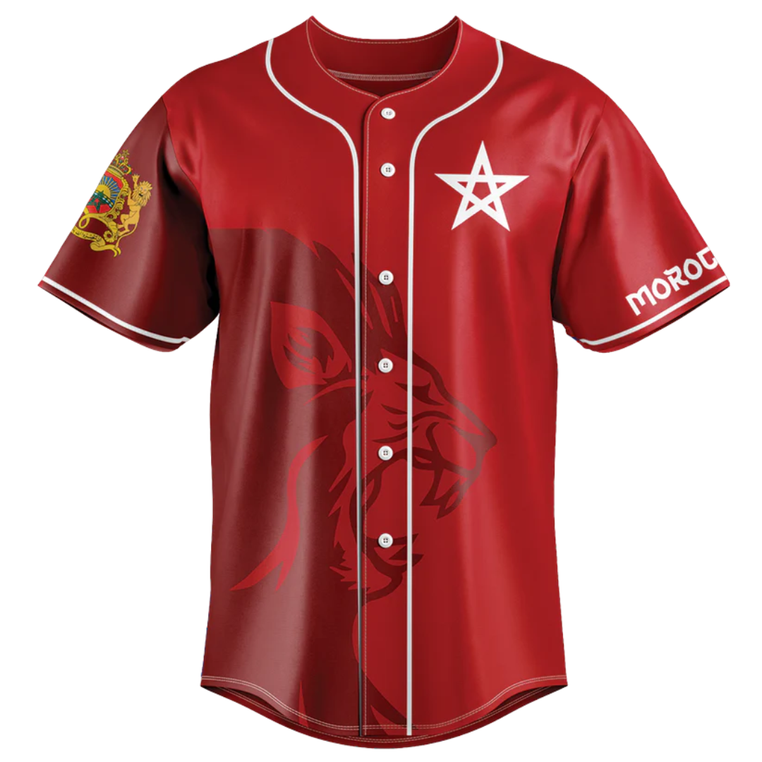 Morocco V2 Baseball Jersey