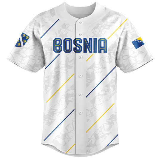 Bosnia V1 Baseball Jersey