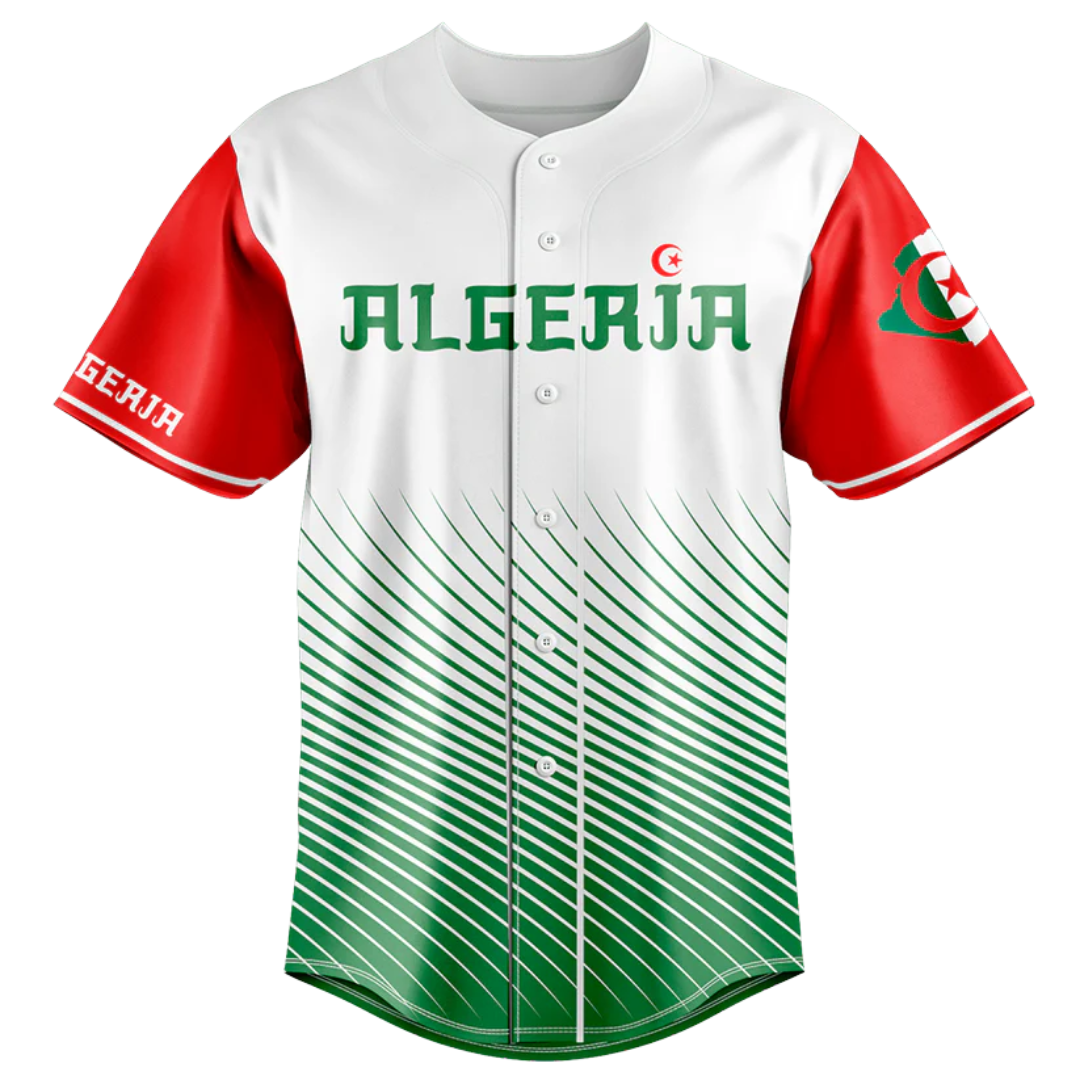 Algeria "Soul" Baseball Jersey