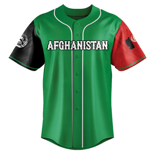 Afghanistan V1 Baseball Jersey