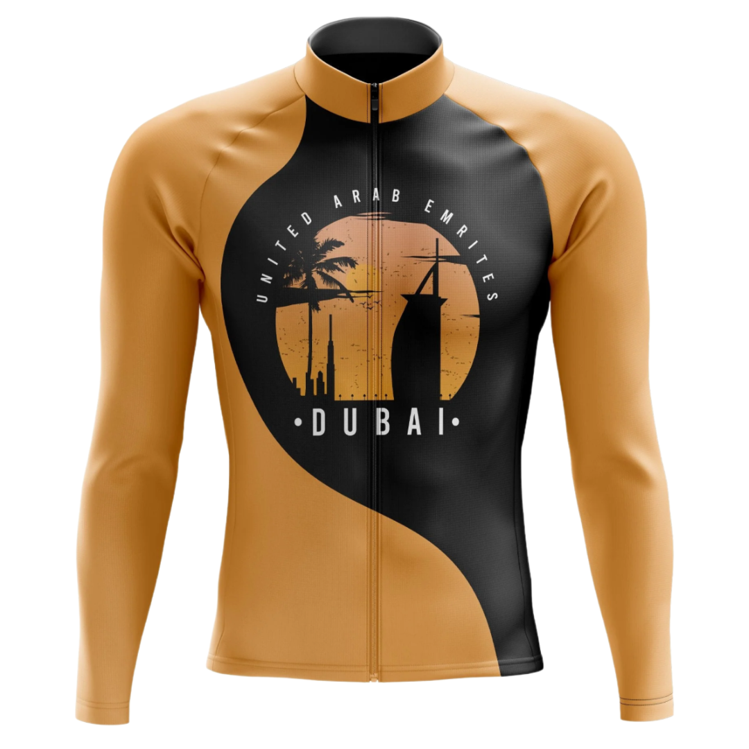 UAE "Dune" Long Sleeve Cycling Jersey