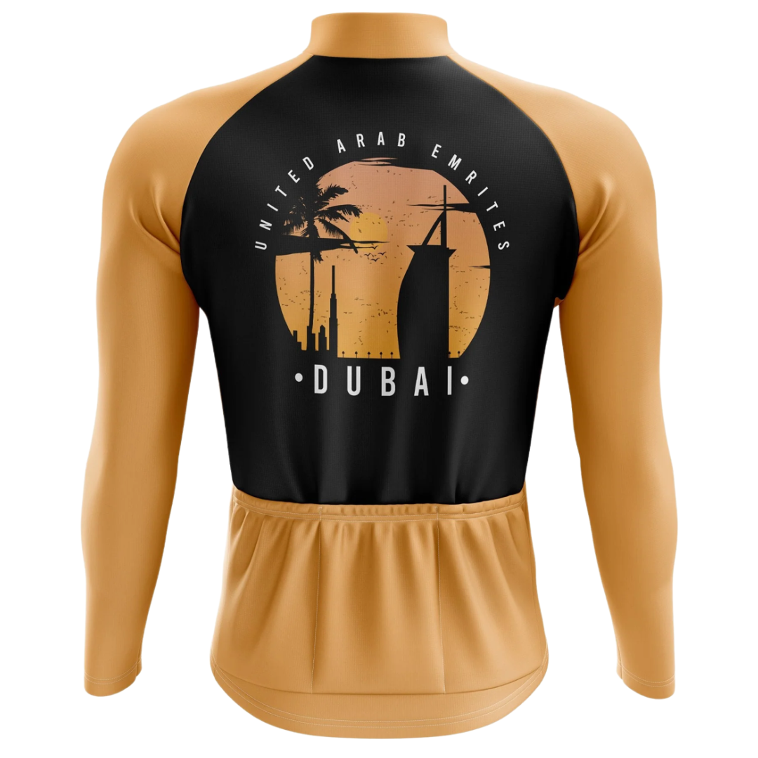 UAE "Dune" Long Sleeve Cycling Jersey