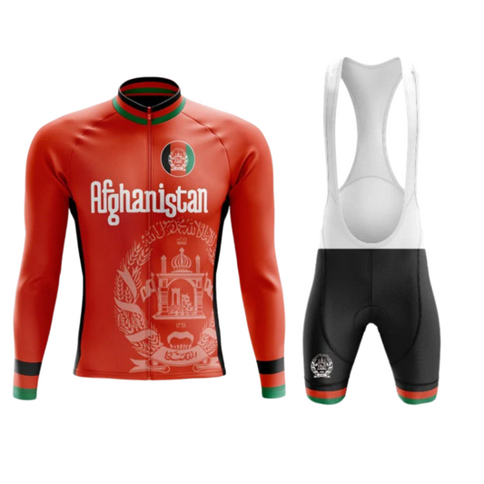 Afghanistan Cycling Long Sleeve Full Set