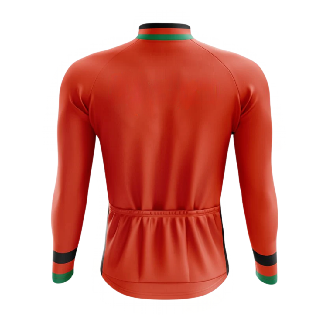 Afghanistan Long Sleeve Cycling Jersey