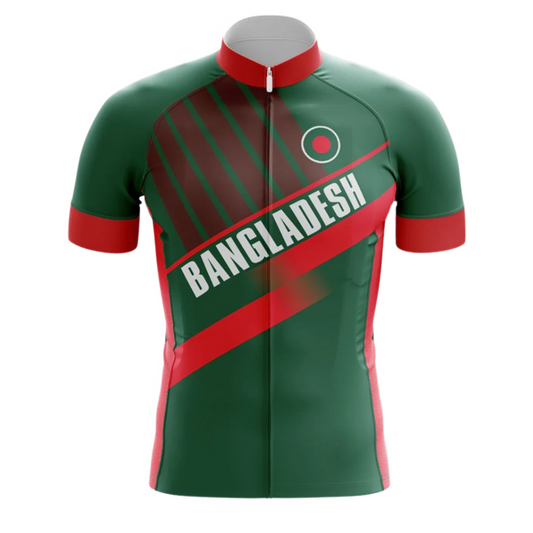 Bangladesh Short Sleeve Cycling Jersey