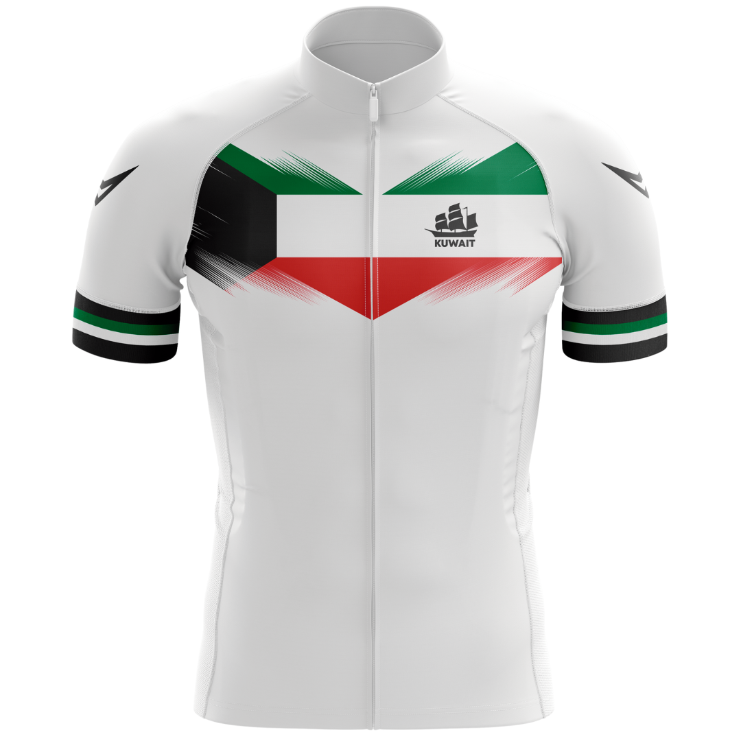 Kuwait V1 Short Sleeve Cycling Jersey
