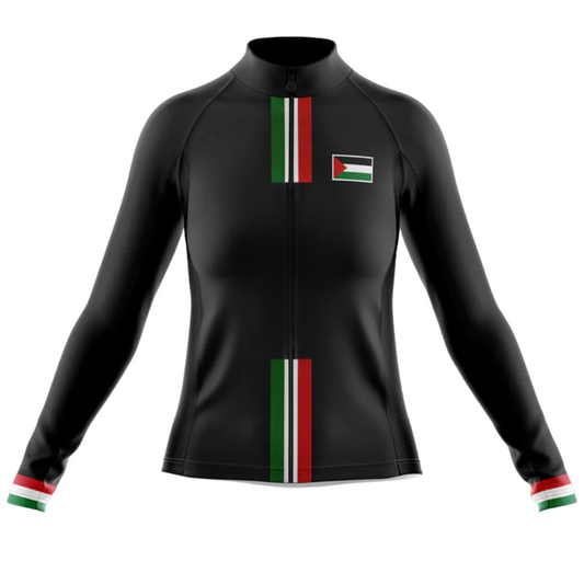 Palestine "Basemah" Women's Long Sleeve Cycling Jersey
