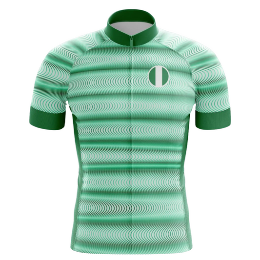 Nigeria V4 Short Sleeve Cycling Jersey