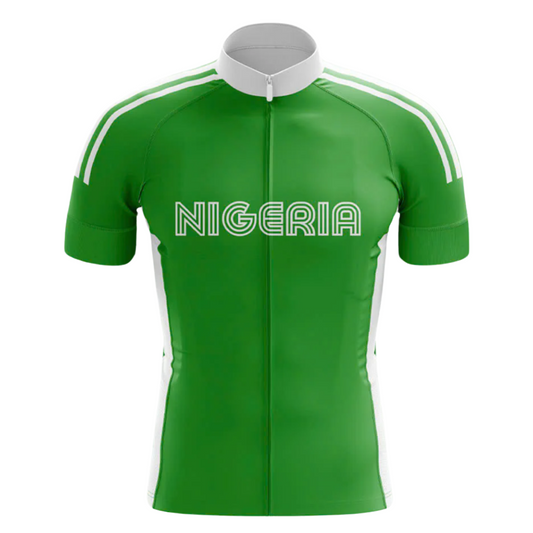Nigeria V3 Short Sleeve Cycling Jersey