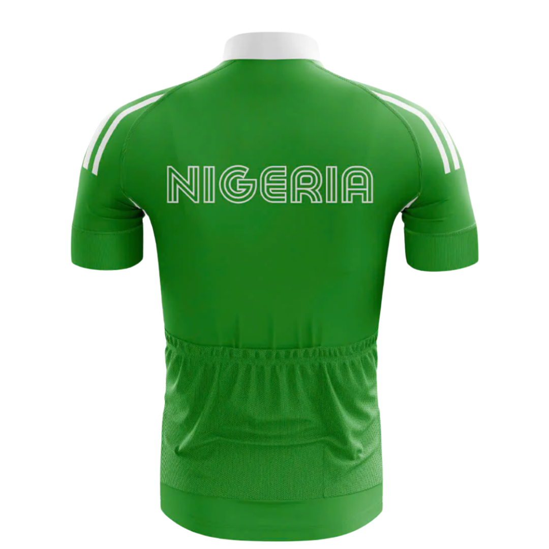 Nigeria V3 Short Sleeve Cycling Jersey