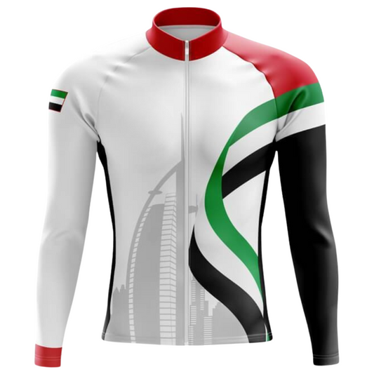 UAE V2 Long Sleeve Cycling Jersey
