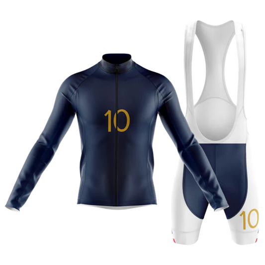 France National Long Sleeve cycling Set