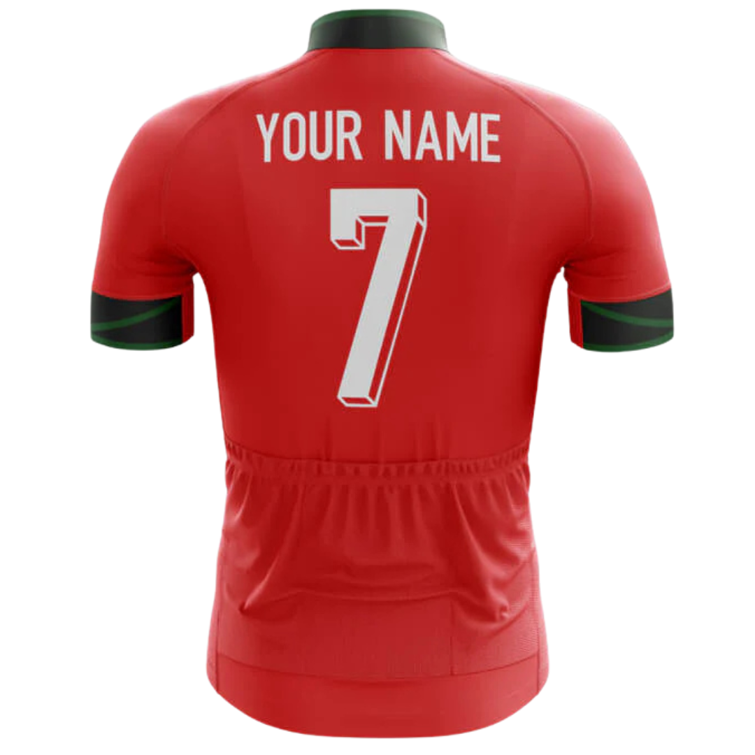 Portugal National Short Sleeve Cycling Jersey