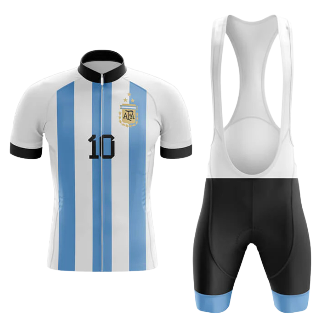 Argentina National Short Sleeve Cycling Set