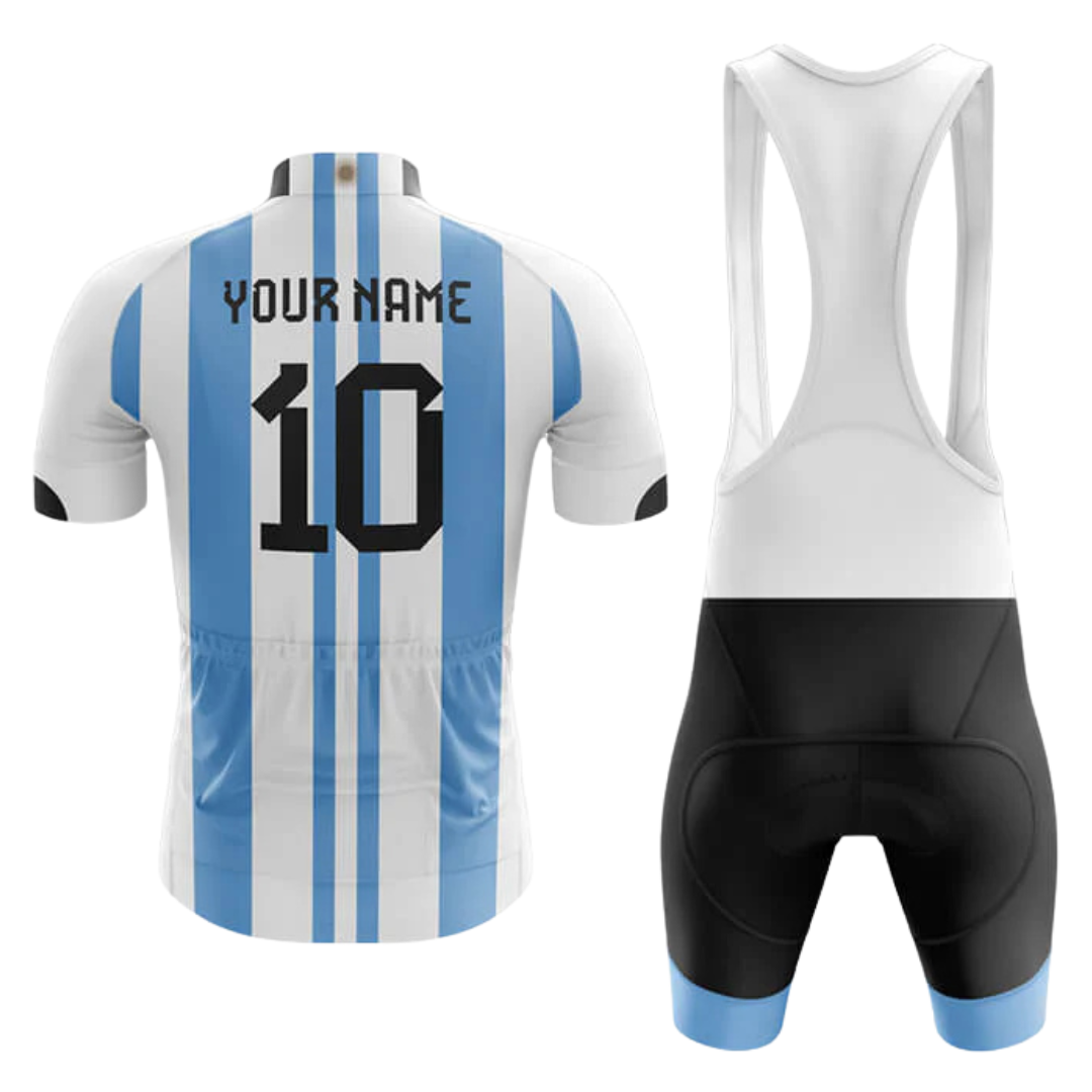 Argentina National Short Sleeve Cycling Set