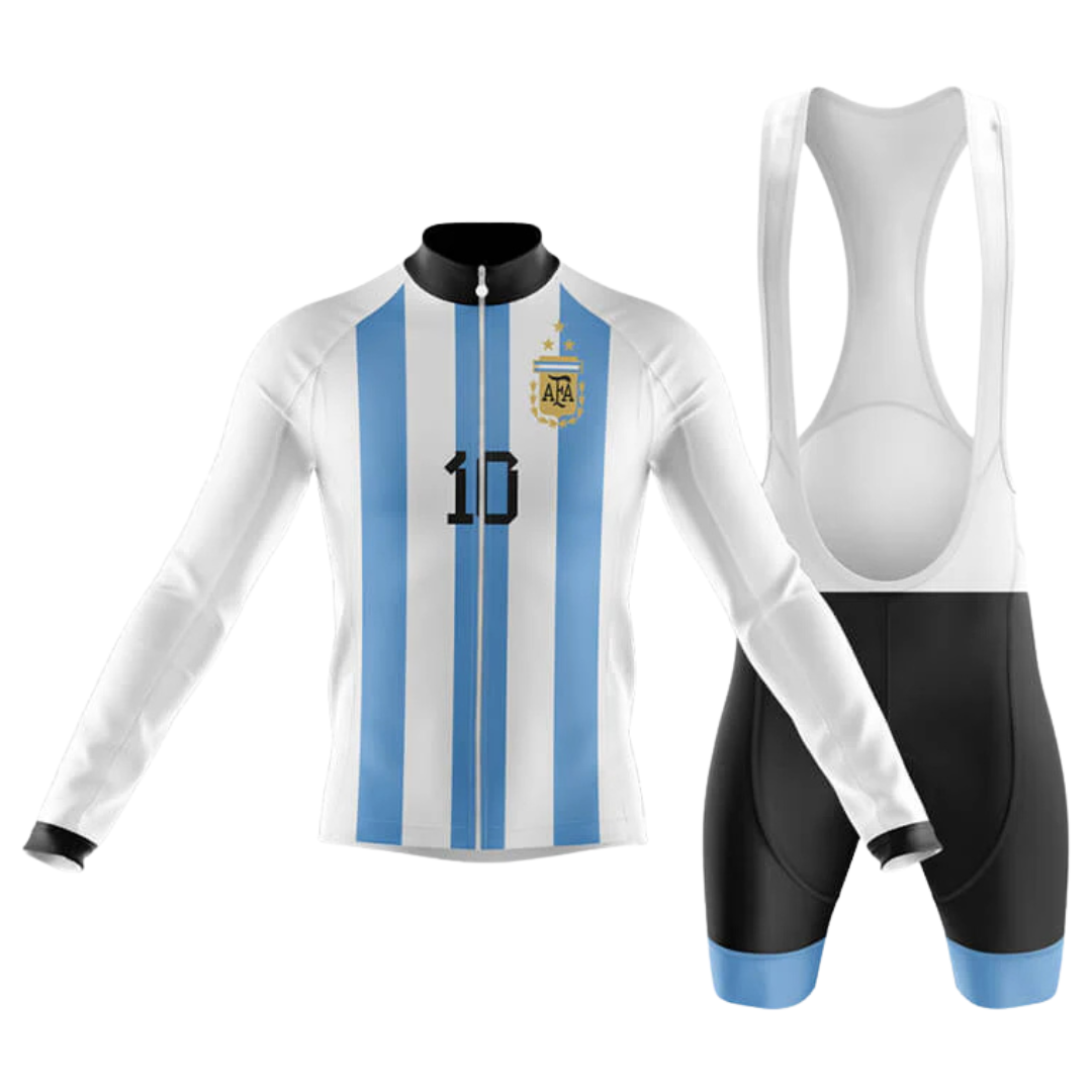 Argentina National Long Sleeve Cycling Set