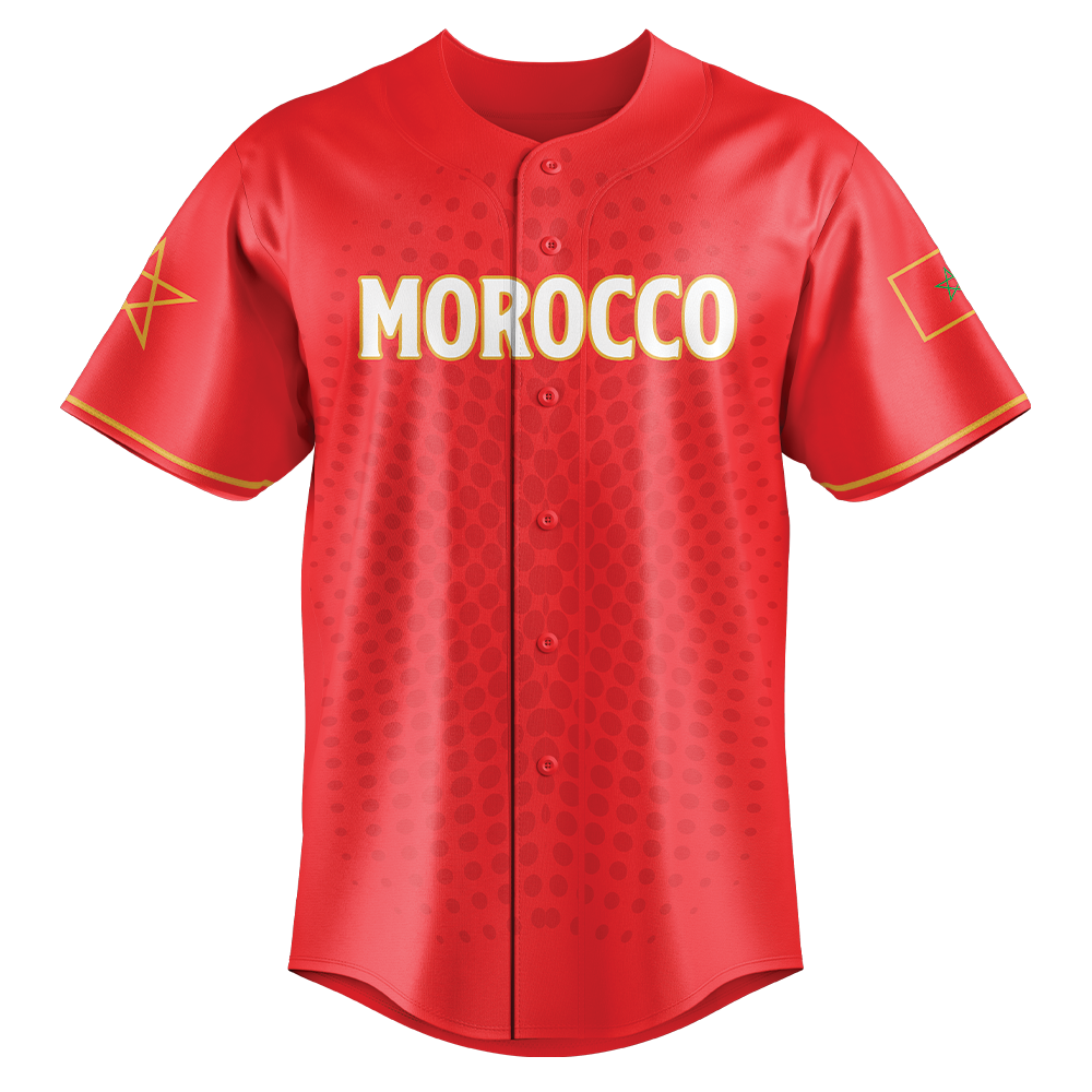 Morocco Baseball Jersey