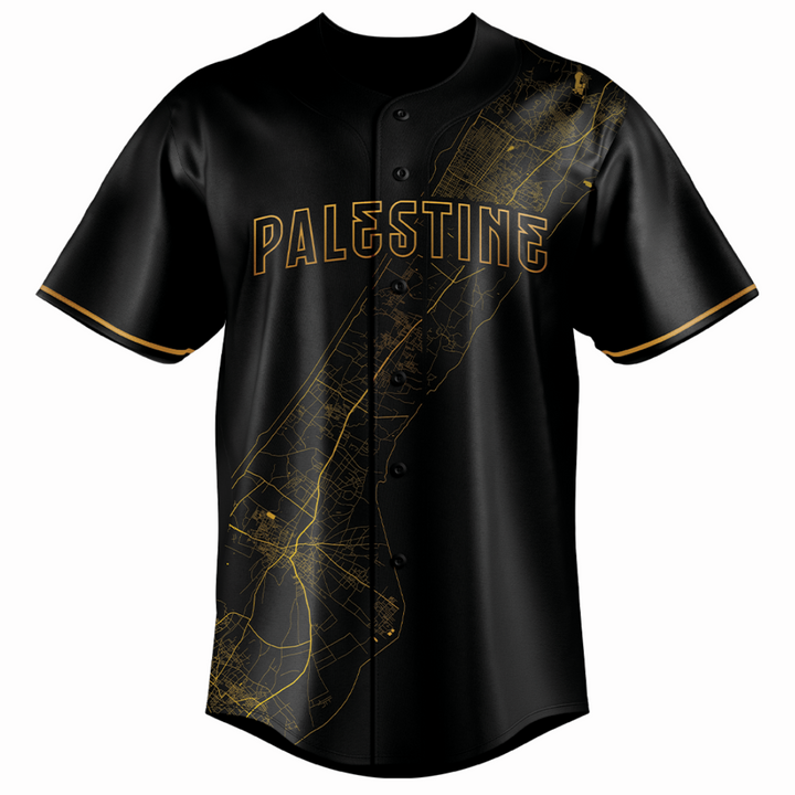 Palestine "valiant" Baseball Jersey