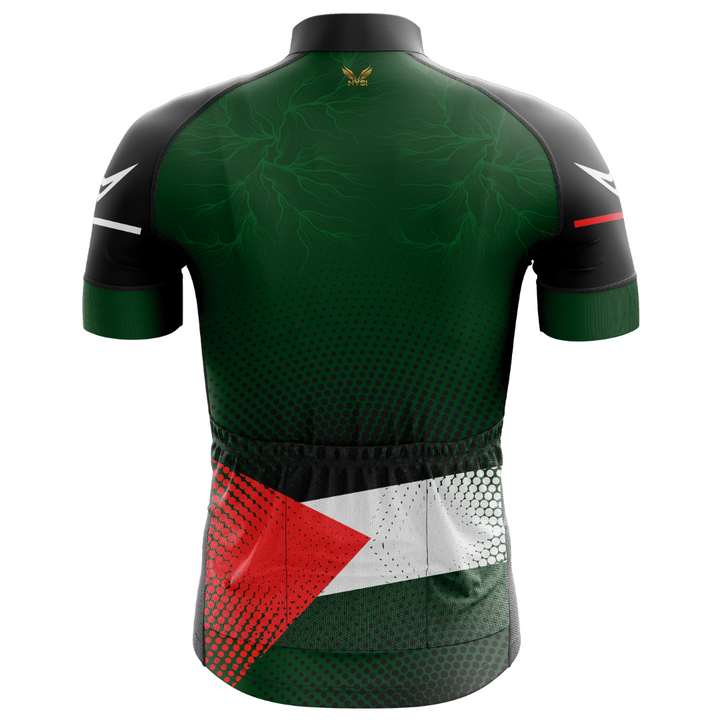 Palestine "Defiant" Short Sleeve Cycling Jersey