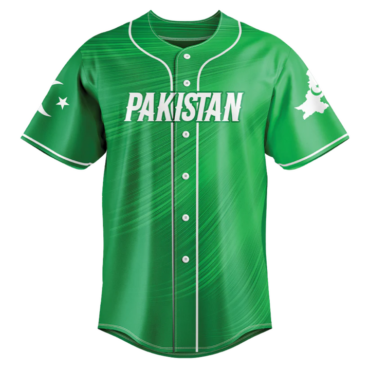 Pakistan V2 Baseball Jersey