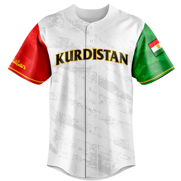 Kurdistan "Kurdên" Baseball Jersey