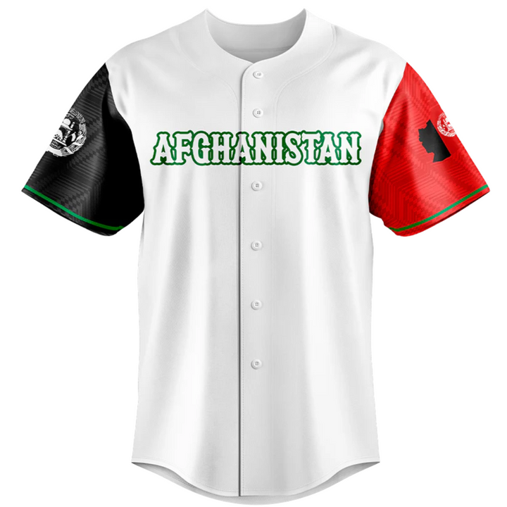 Afghanistan V2 Baseball Jersey