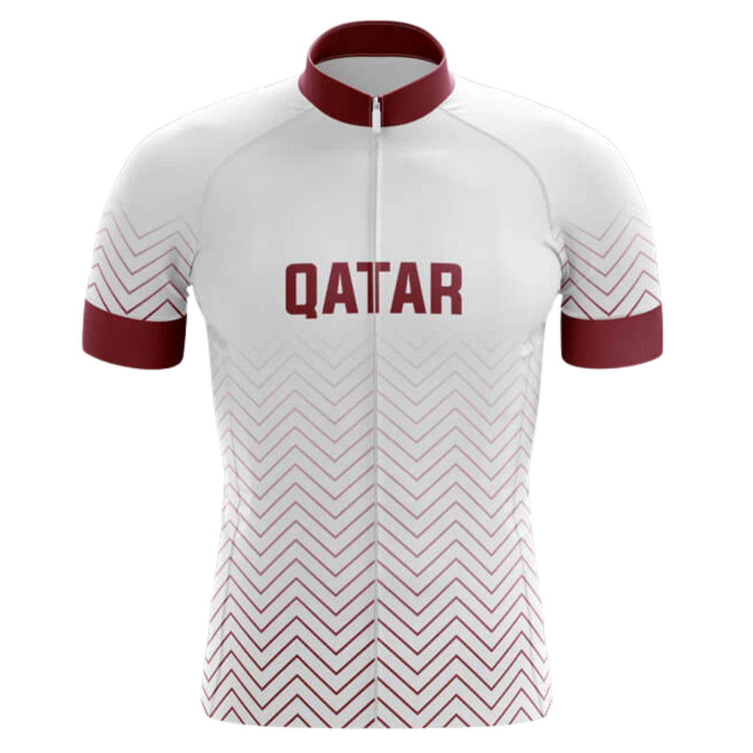 Qatar V1 Short Sleeve Cycling Jersey