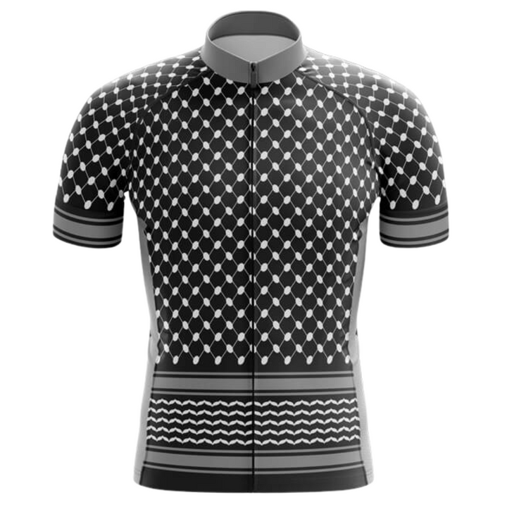 Palestine "Noir" Short Sleeve Cycling Jersey