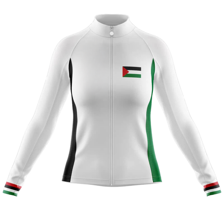 Palestine "Awda" Women's Long Sleeve Cycling Jersey