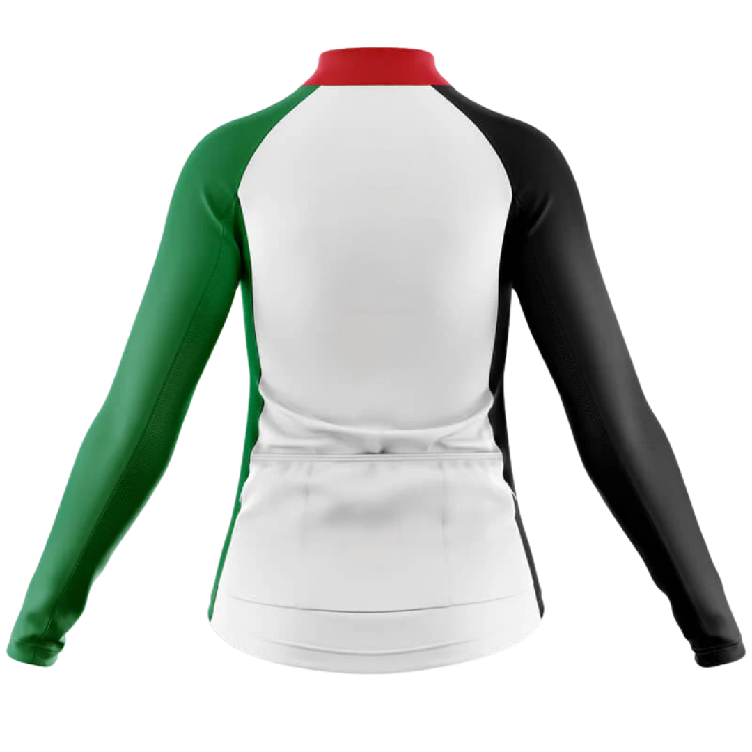 Palestine "Raedah" Women's Long Sleeve Cycling Jersey