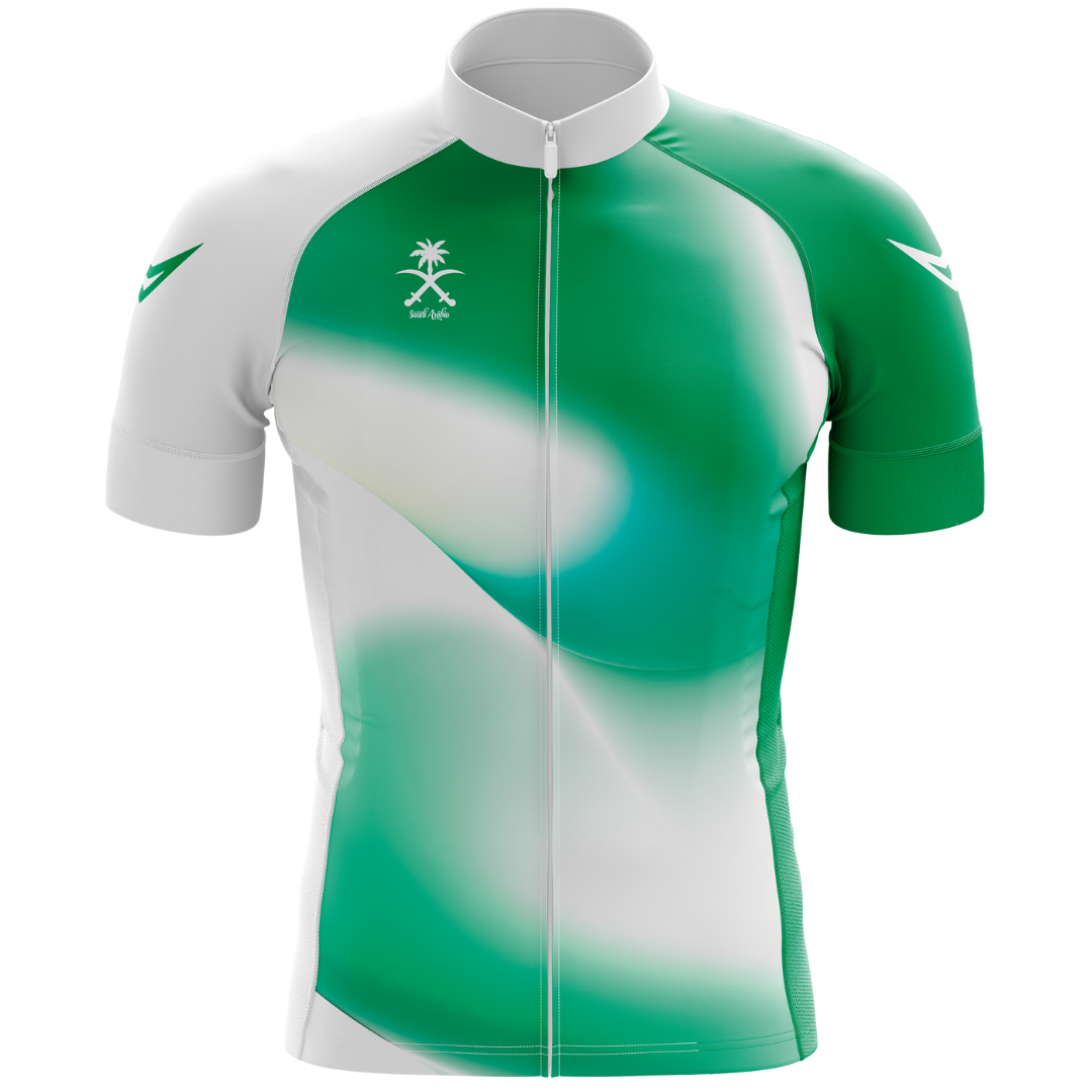 Saudi Arabia V2 "Jawad" Short Sleeve Cycling Jersey