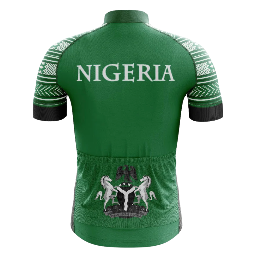Nigeria V5 Short Sleeve Cycling Jersey
