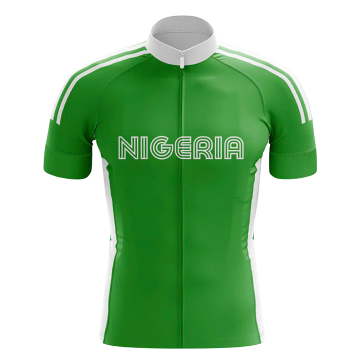 Nigeria V3 Short Sleeve Cycling Jersey