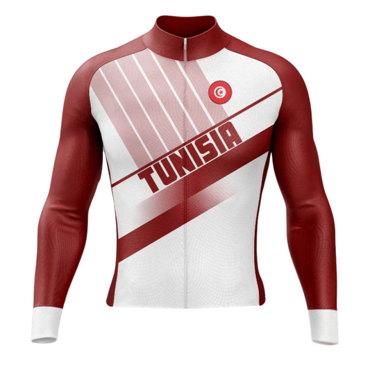 Tunisia V1 Long Sleeve Cycling Jersey