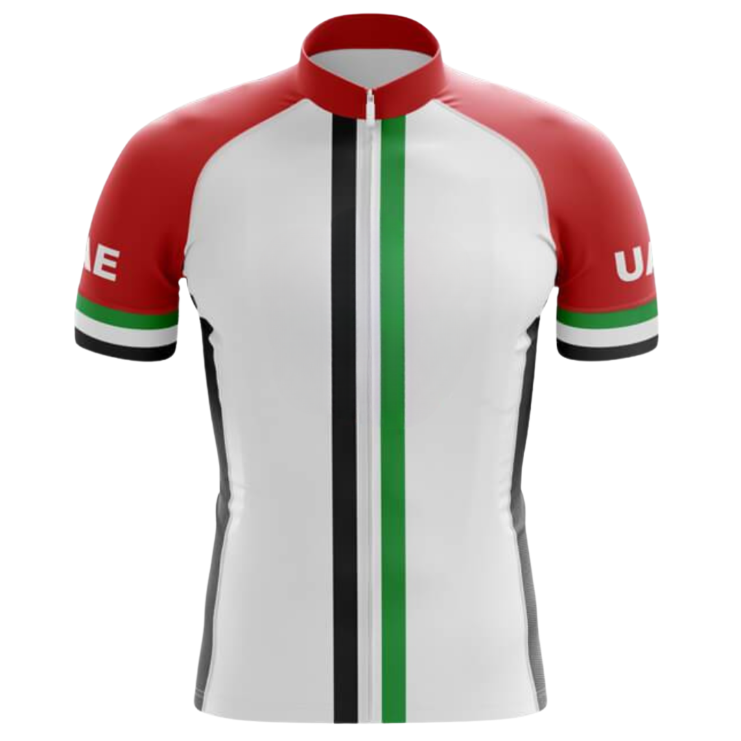 UAE V1 Short Sleeve Cycling Jersey