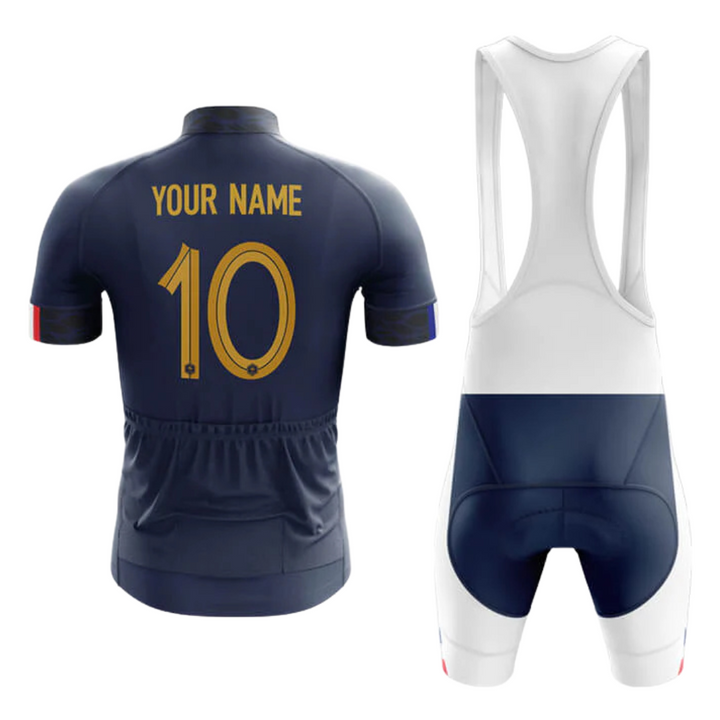 France National Short Sleeve Cycling Set
