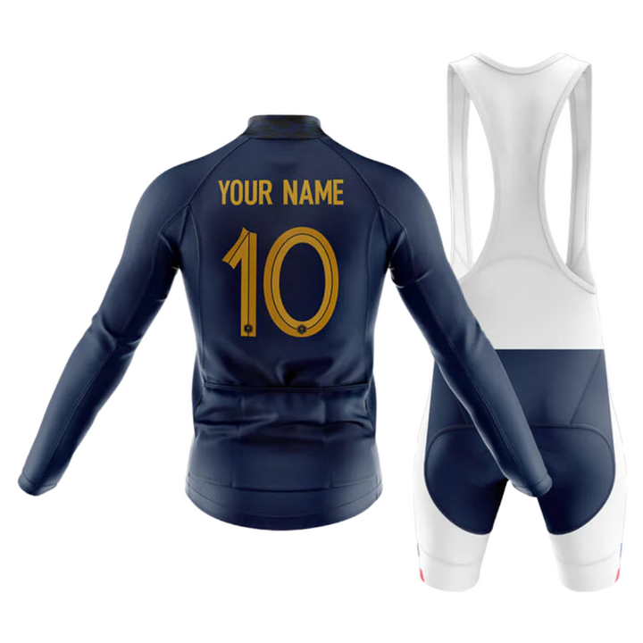 France National Long Sleeve cycling Set