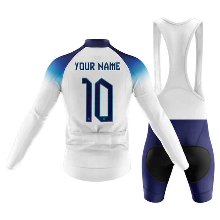 England National Long Sleeve Cycling Set
