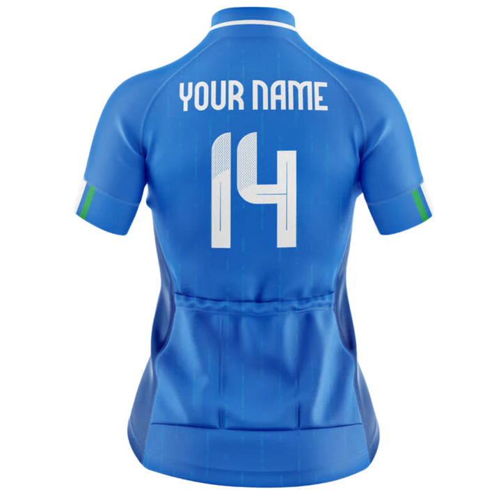 Italy V2 National Women's Short Sleeve Cycling Jersey