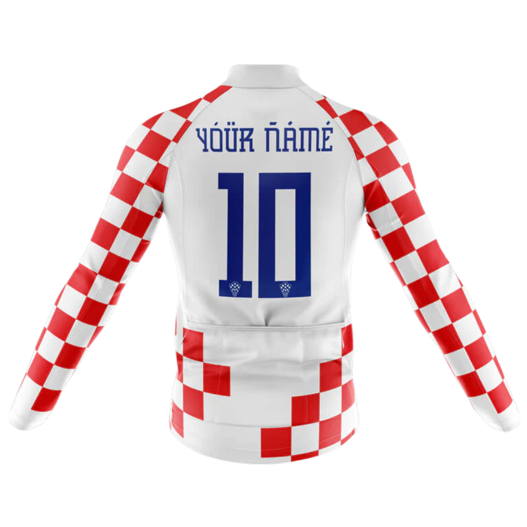 Croatia National Long Sleeve Cycling Jersey