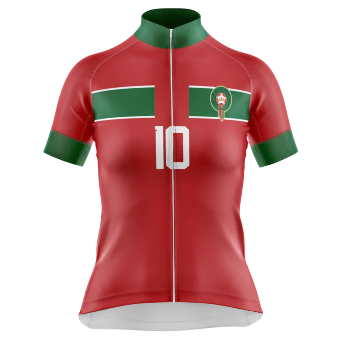 Morocco National Women's Short Sleeve Cycling Jersey