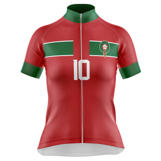 Morocco National Women's Short Sleeve Cycling Jersey