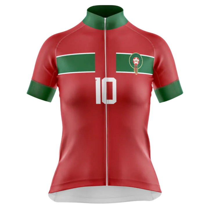 Morocco National Women's Short Sleeve Cycling Jersey