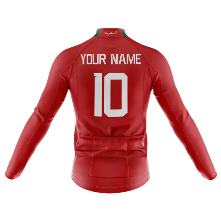 Morocco National Long Sleeve Cycling Jersey