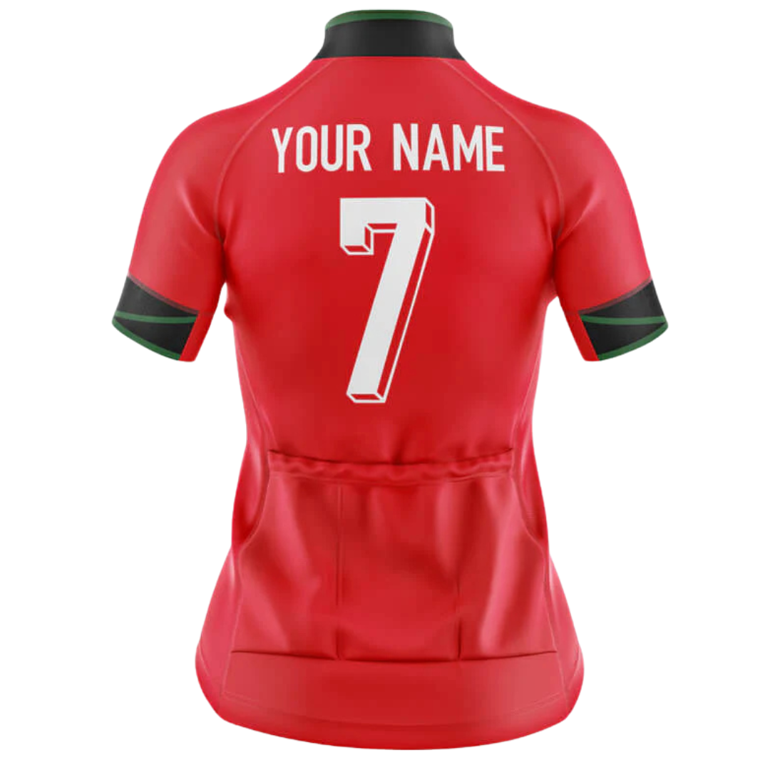 Portugal National Women's Short Sleeve Cycling Jersey
