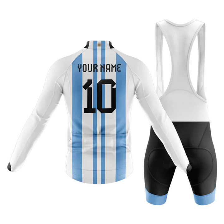 Argentina National Long Sleeve Cycling Set