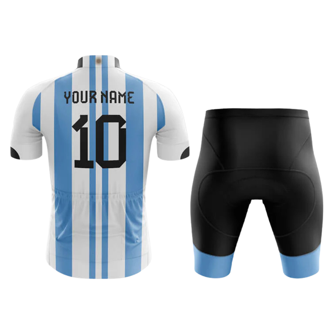 Argentina National Short Sleeve Cycling Set