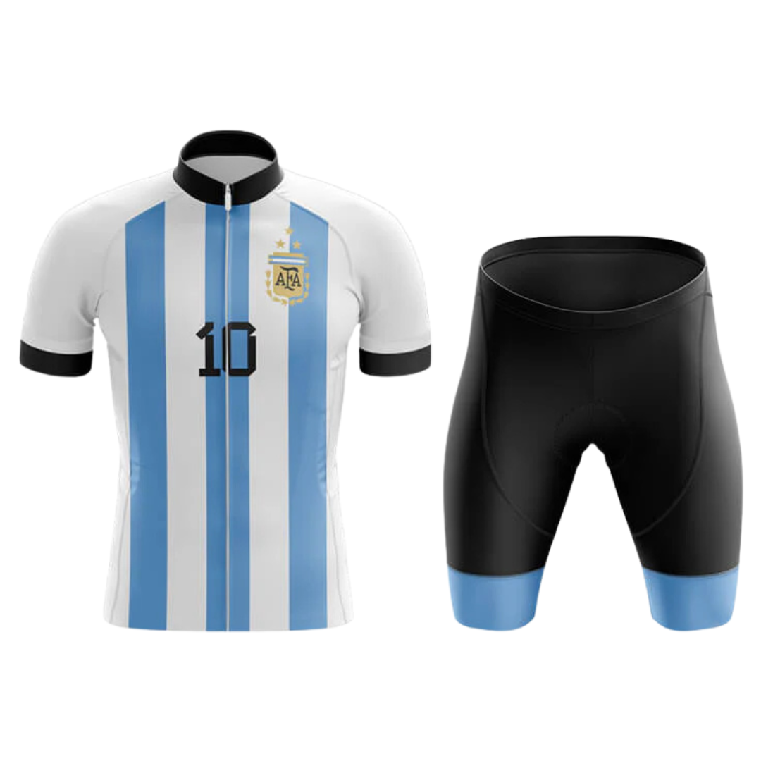 Argentina National Short Sleeve Cycling Set